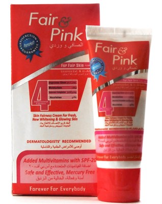 Fair Pink Multivitamin Safest Skin Whitening Cream 30 G